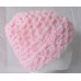 Pink Crochet Hat/Beanie Handmade Pizazz Creations17"Around9 3/4" Long  eb-55783066